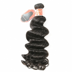 #1b Peruvian Virgin  Hair Weft ocean wave