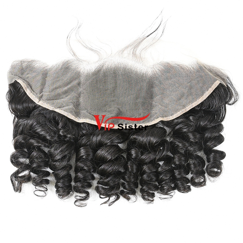 #1b Brazilian Raw Human Hair 13x4 Lace Frontal Loose Wave