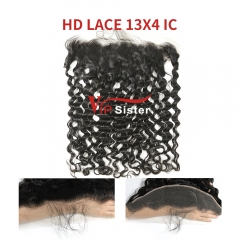 Swiss HD Lace Virgin Human Hair Italian Curly 13x4 Lace Frontal