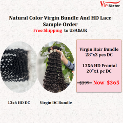 Virgin Deep Curly 28 28 28 Inch And 13x6 HD Lace 20 Inch  Free Shipping