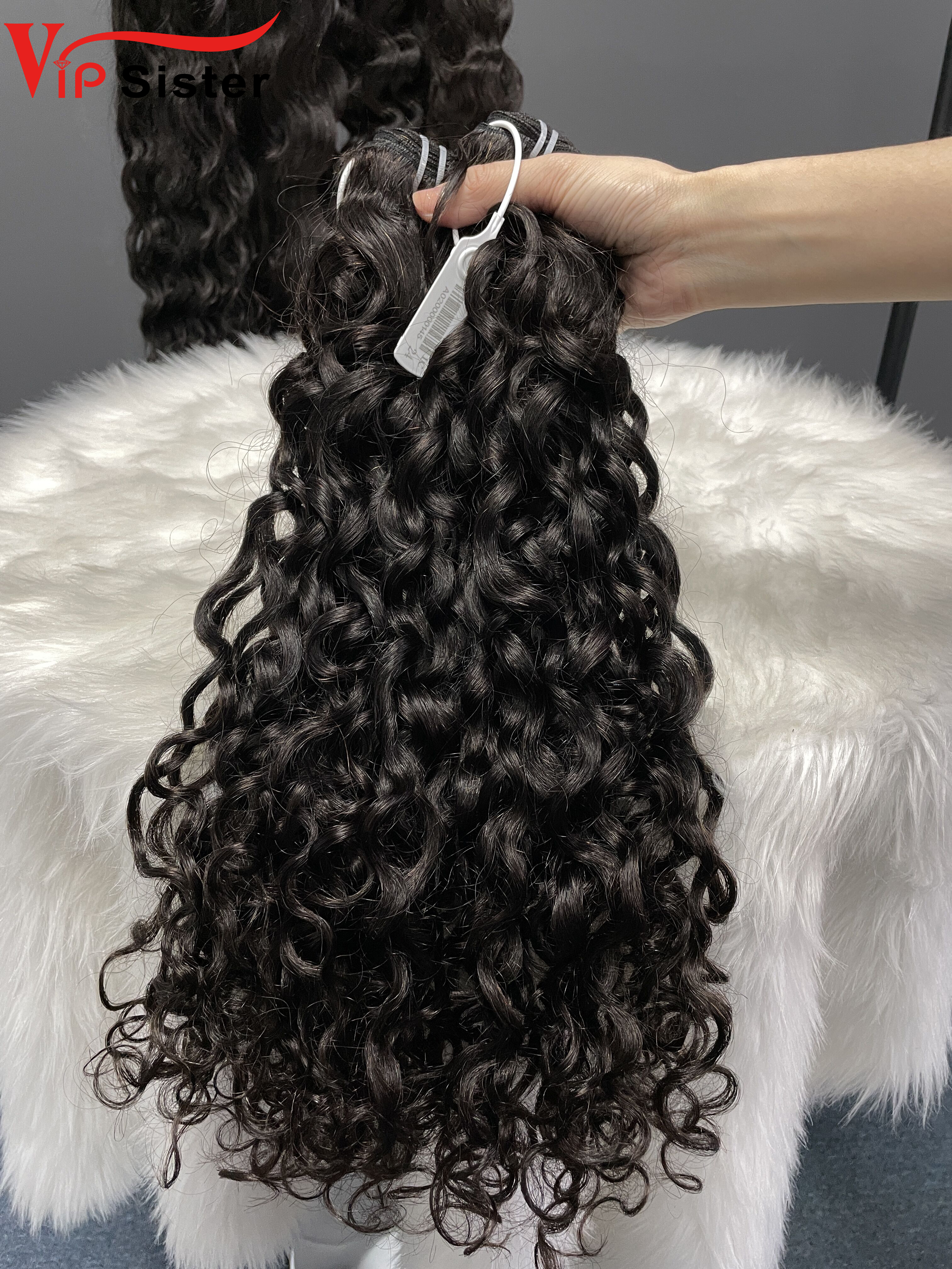 Virgin Italy Curly Hair Bundle 18 20 22Inch Free Shipping