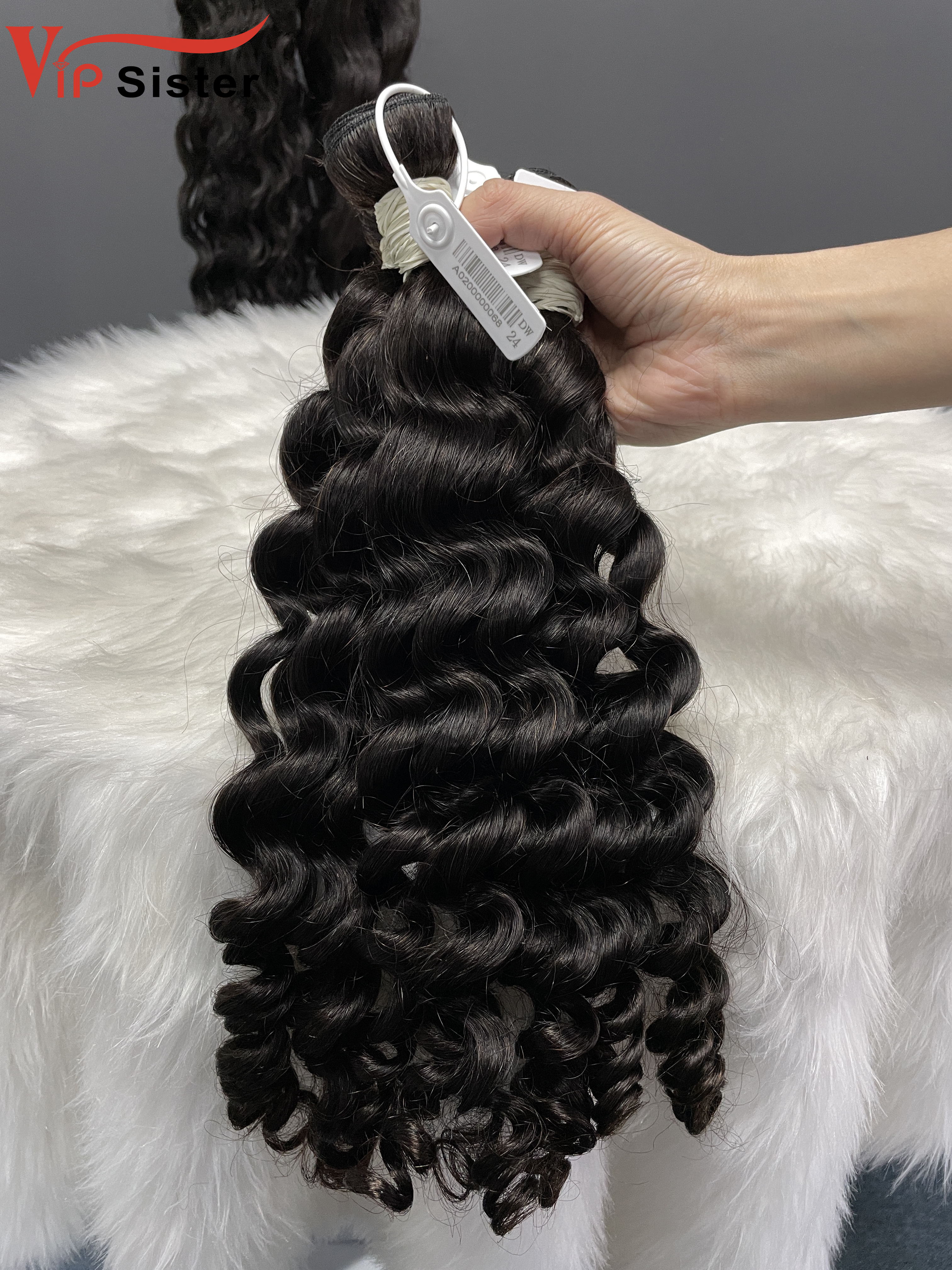 Virgin Deep Wave Hair Bundle 20 22 24Inch Free Shipping