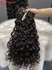 Virgin Hair Bundle Italy Curly 18Inch Indian Wave 22Inch Indian Curly 24Inch  Free Shipping
