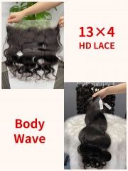 Virgin Body Wave 20 22 24 Inch And 13x4 HD Lace 20 Inch  Free Shipping