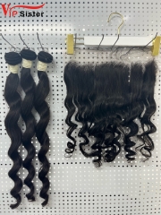 Virgin Loose Wave 18 20 22 Inch And 13x4 HD Lace 16 Inch  Free Shipping