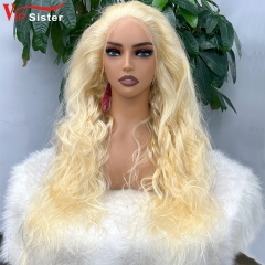 #613 Blonde European Raw Human Hair HD 13×4 frontal wig Body Wave