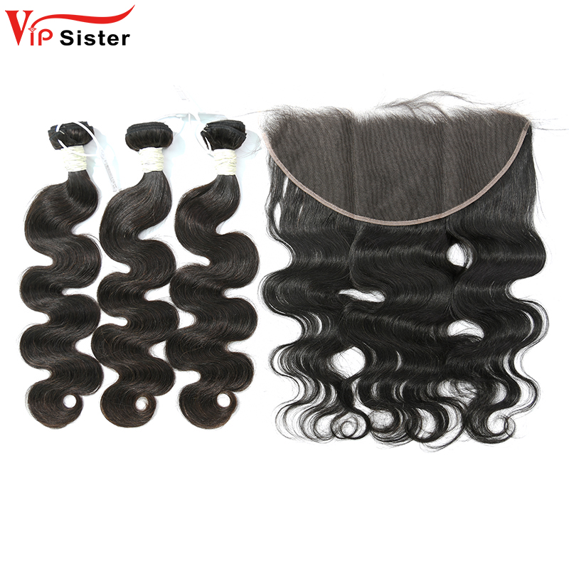 Virgin Body Wave 18 20 22 Inch And 13x6 HD Lace 20 Inch  Free Shipping