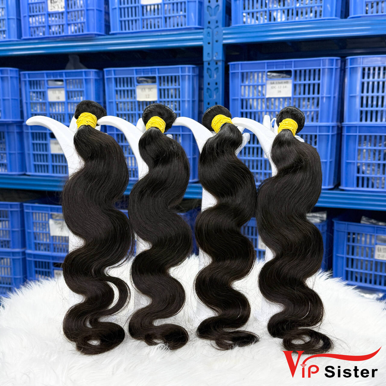 #1b Brazilian 100% Full Cuticle Raw Human Hair Weft Body wave