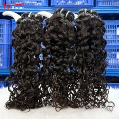 #1b Peruvian 100% Full Cuticle Top Virgin Human Hair Weft Italian curly