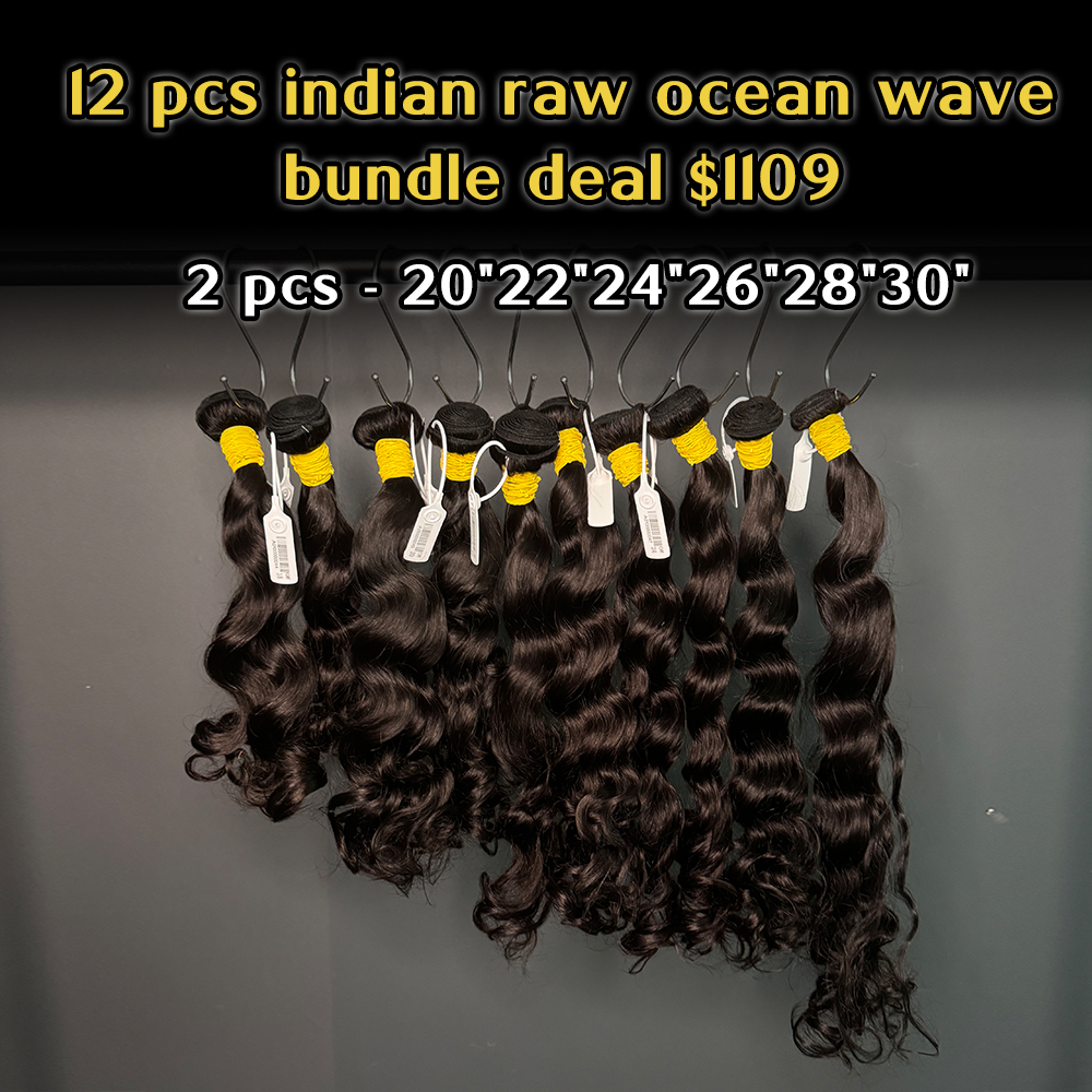 Vipsister 12 pcs indian raw hair bundles total 1109$ free shipping