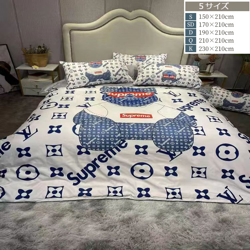 SUPREME コラボ HYSTERIC デュベカバーセット 掛け布団と枕カバー 503d686310.jpg?x-oss-process=