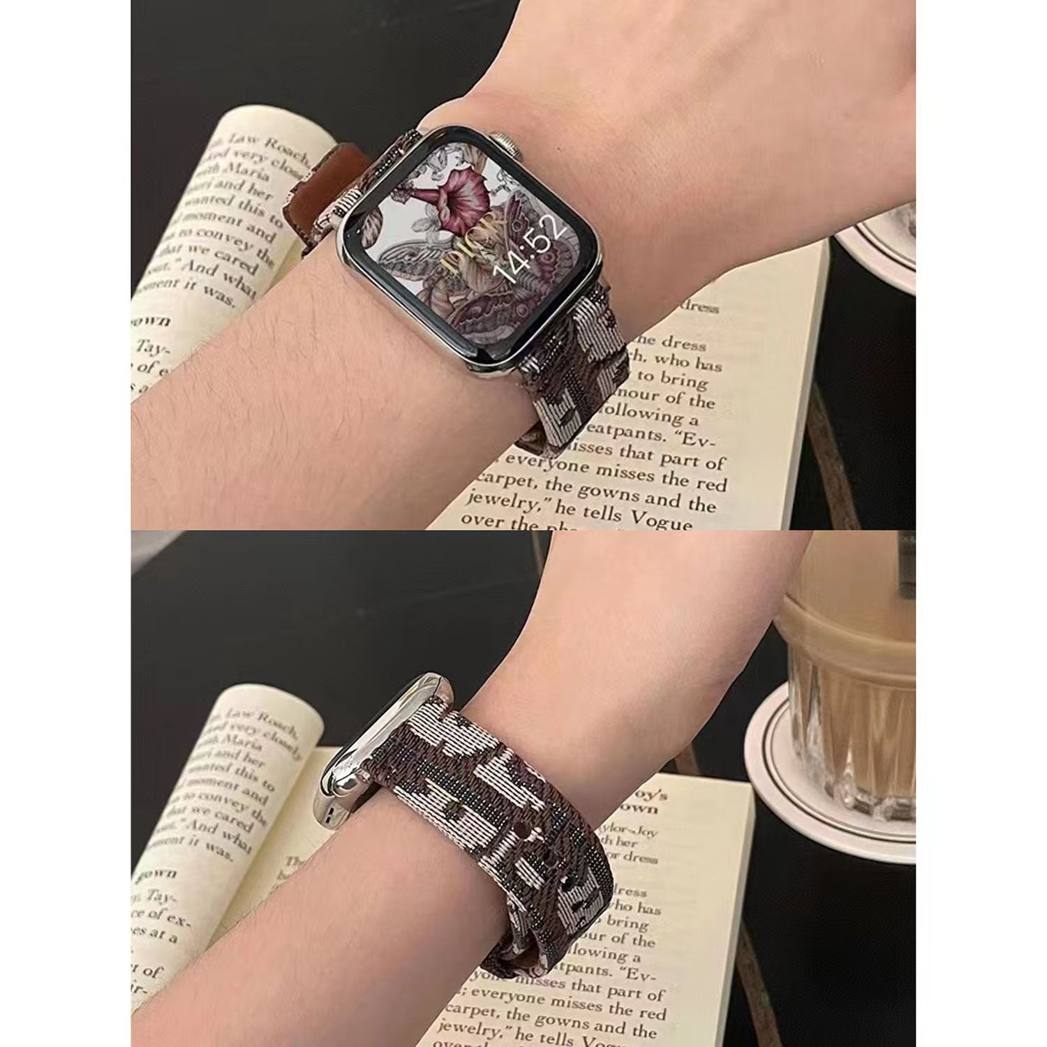 Dior Applewatch バンド45mm apple watch バンド dior アップル ウォッチ バンド ブランド