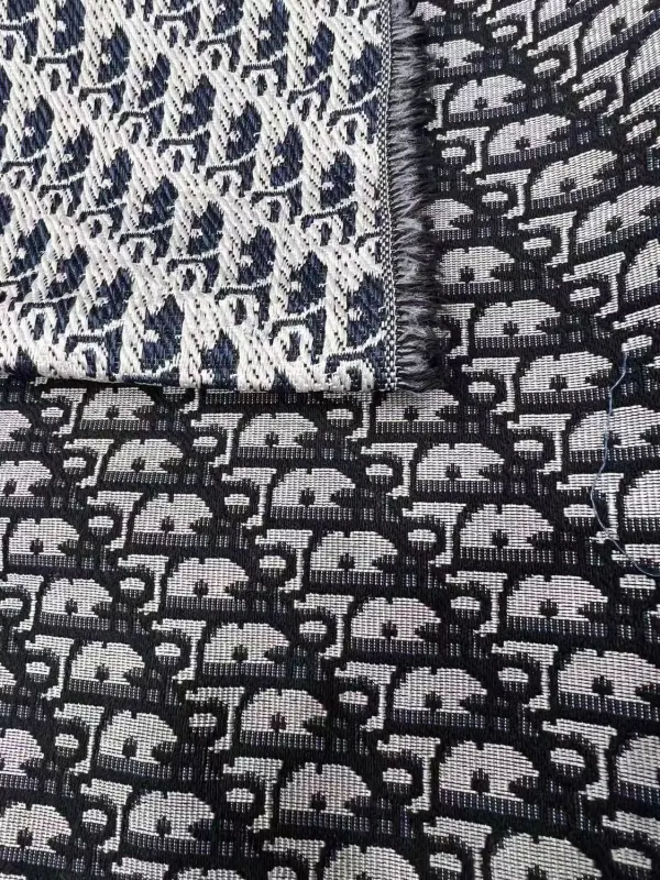 ディオール 生地 Diorシグネチャー 布 ジャガード 織物 服地 ハンドメイド 手作り 幅150cm ブランド インテリア クッション バック ジャガード ポーチ ラグ カーペット 手芸 オシャレ