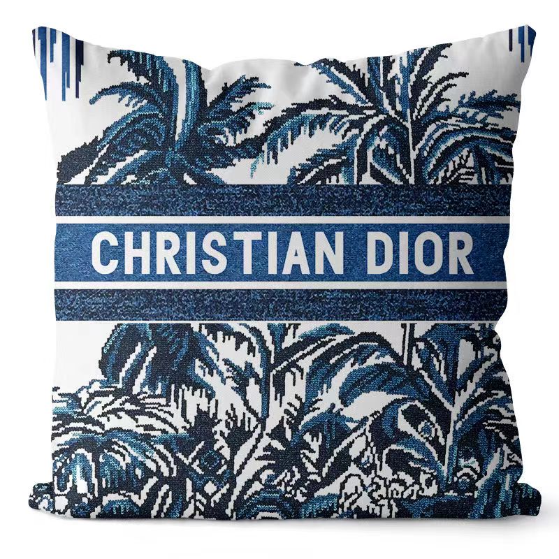 ディオール クッションカバー かわいい ソファー枕カバー Dior マルチ