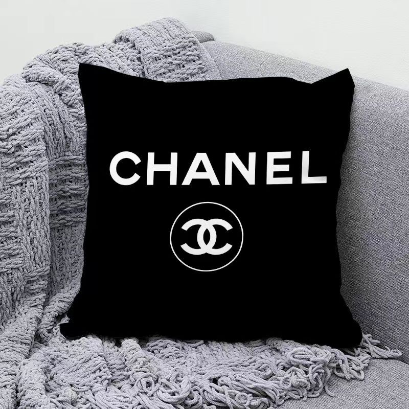 シャネル クッションカバー Chanelロゴマーク ソファー枕カバー CHANEL