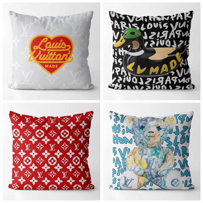 枕 クッションカバー ヴィトン セリーヌ ブランド naisoubuy通販