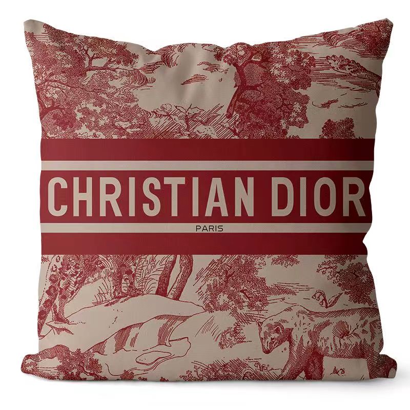 ディオール クッションカバー かわいい ソファー枕カバー Dior マルチ