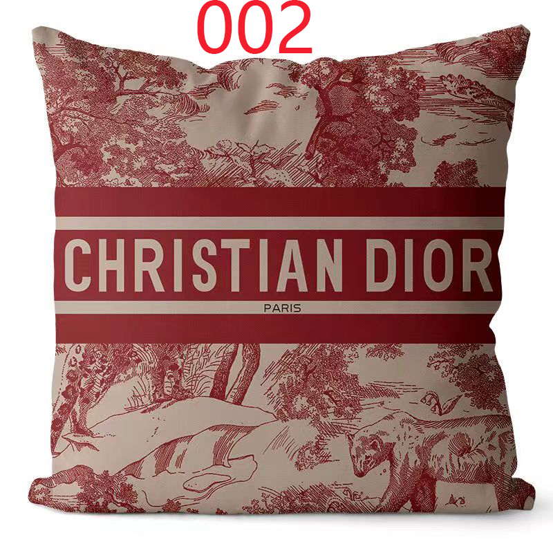 ディオール クッションカバー かわいい ソファー枕カバー Dior マルチ