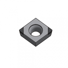 Worldia - CN Type Polycrystalline Diamond (PCD) Wiper Insert - 80°