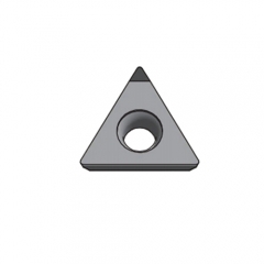 Worldia - TP Type Polycrystalline Diamond (PCD) Chip-breaker Insert - 60°