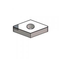 Worldia - DN Type PCBN Turning Insert for powder metallurgy- Negative 55°