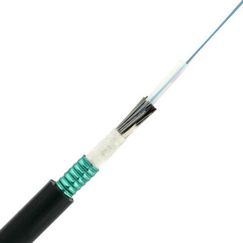 2 to 24 cores steel wire Armoured  outdoor  fiber optic cable