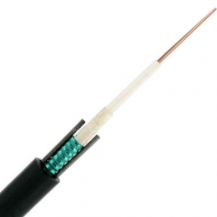 Double steel wire strength optical fiber cable