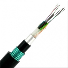 direct burial double jacket and armoured fiber optic cable