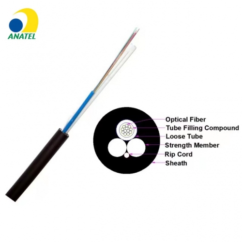 Pure Single 2 to 24c  ASU Optical fibre cable