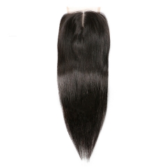 Sidary Hair Straight Hair Lace Closure 4x4 Top Closure Natural Color 100% Human Hair