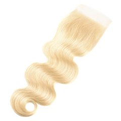 Sidary #613  Blonde Body Wave 4x4 Virgin Human Hair Closure