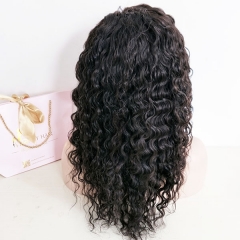 Sidary Fashion Preplucked Natural Hairline Transparent Lace Pineapple Curl Full Lace Human Hair Wigs
