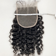 Sidary Jerry Curly 5x5 Human Hair Lace Closure Piece Human Hair Curly Closure