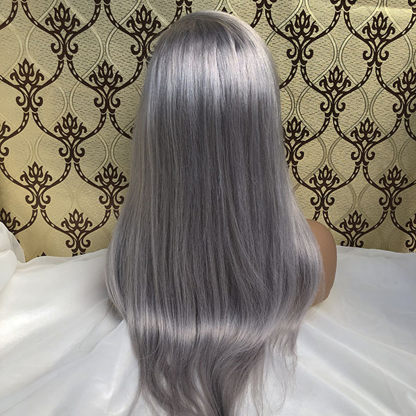 Artistic Grey Frontal Wig View Collection Artistic Grey Frontal Wig View Collection