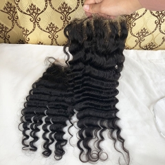 DEEP WAVE LACE CLOSURE (6X6 HD LACE) SIDARY 6x6 HD LACE HUMAN HAIR CLOSURE PIECES