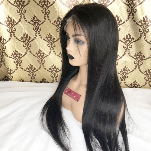 6x6 Transparent Lace Closure Wig 180%Density  Pre Plucked Human Hair Straight Hair 6×6 Wigs