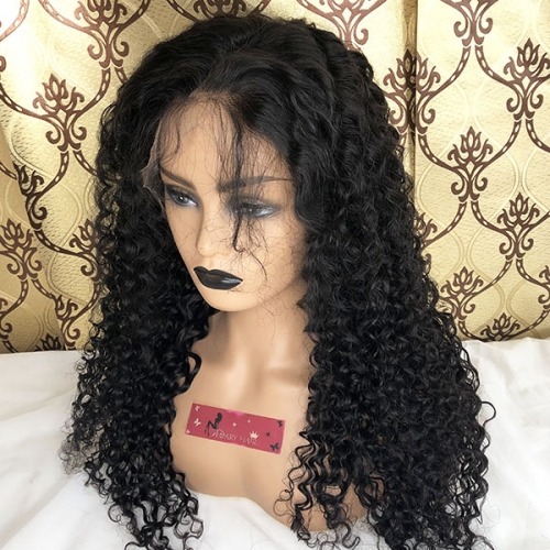 13x6 HD Lace Wigs Human Hair Curly Wigs Pre Plucked With Baby Hair Exotic Curly Human Hair 13x6 HD Lace Frontal Wigs