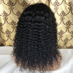 180%Density Exotic Curly Human Hair 13x4 Lace Frontal Wigs With Baby Hair Sidary Front Lace Wigs For Black Women