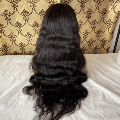 200%Density Natural Body Wave 13x4 Lace Frontal Wigs Transparent Lace Wigs