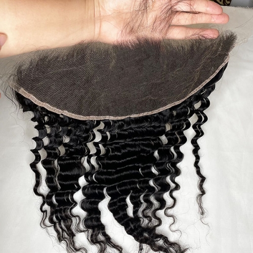 HD 13x6 Lace Frontal Human Hair Deep Wave HD Lace Frontals