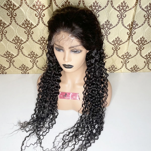 HD Lace Wig 6x6 Closure Wig 130%Density Human Hair Water Wave 6x6 HD Lace Closure Wigs