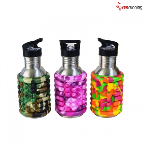 Stainless Steel Foam Roller Water Bottle