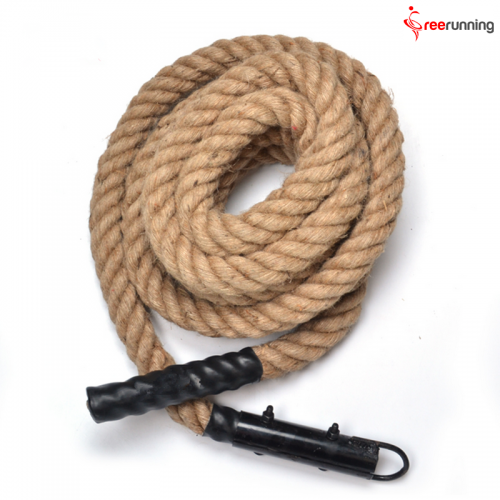 Hemp Crossfit Climbing Ropes With Eyelet