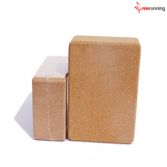 Non- Toxic Fitness Cork Yoga Block For Exercise