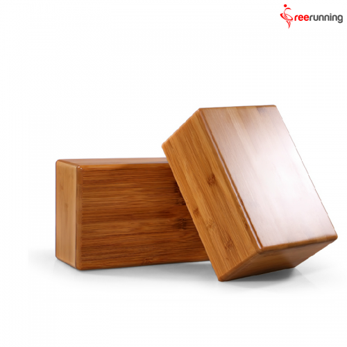 Gym Exercise Bamboo Yoga Block