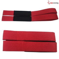 Woven Label Weight Lifting Straps With Velcro