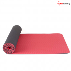 Double Color TPE Pilates Yoga Mat