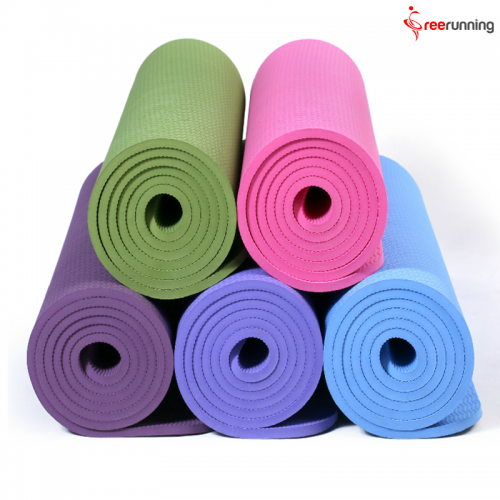 Custom Print TPE Yoga Mat Private Label Eco Friendly