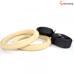 Cross-Training Workouts Gymnastic Wooden Rings