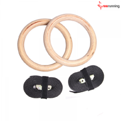 Cross-Training Workouts Gymnastic Wooden Rings